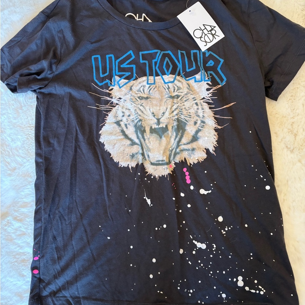 Chaser Black Short Sleeve Graphic Tee